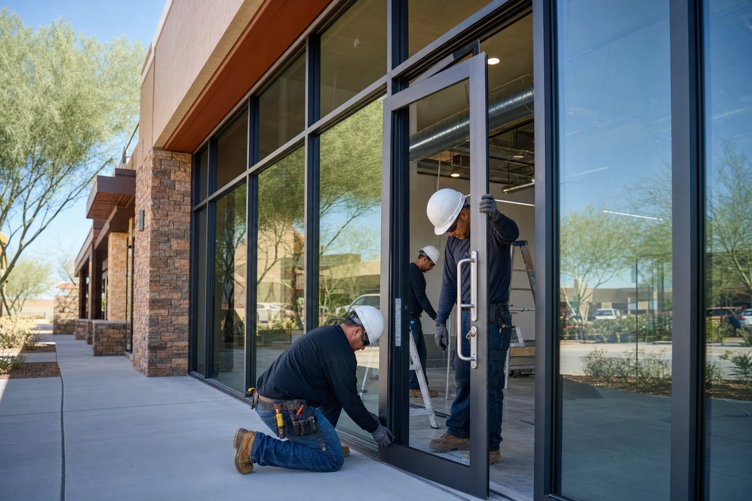 Storefront renovations